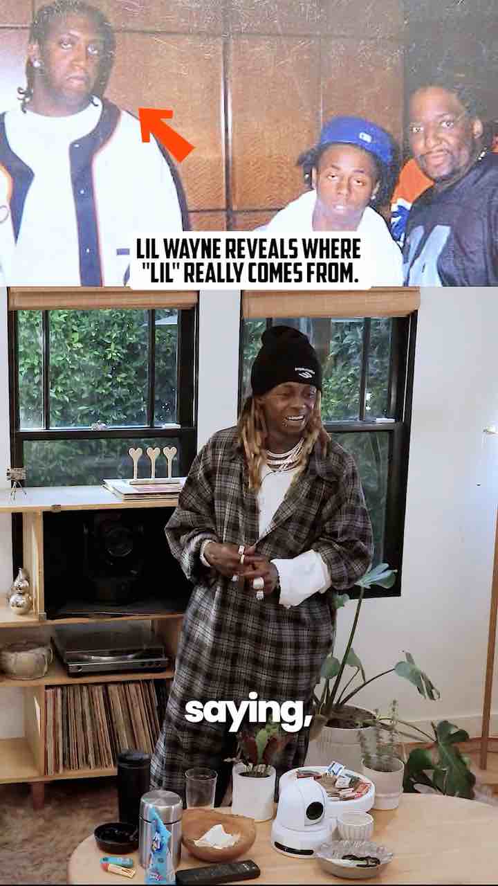 Lil Wayne on the relationship of New Orleans and the prefix “Lil” as in “Lil Wayne”